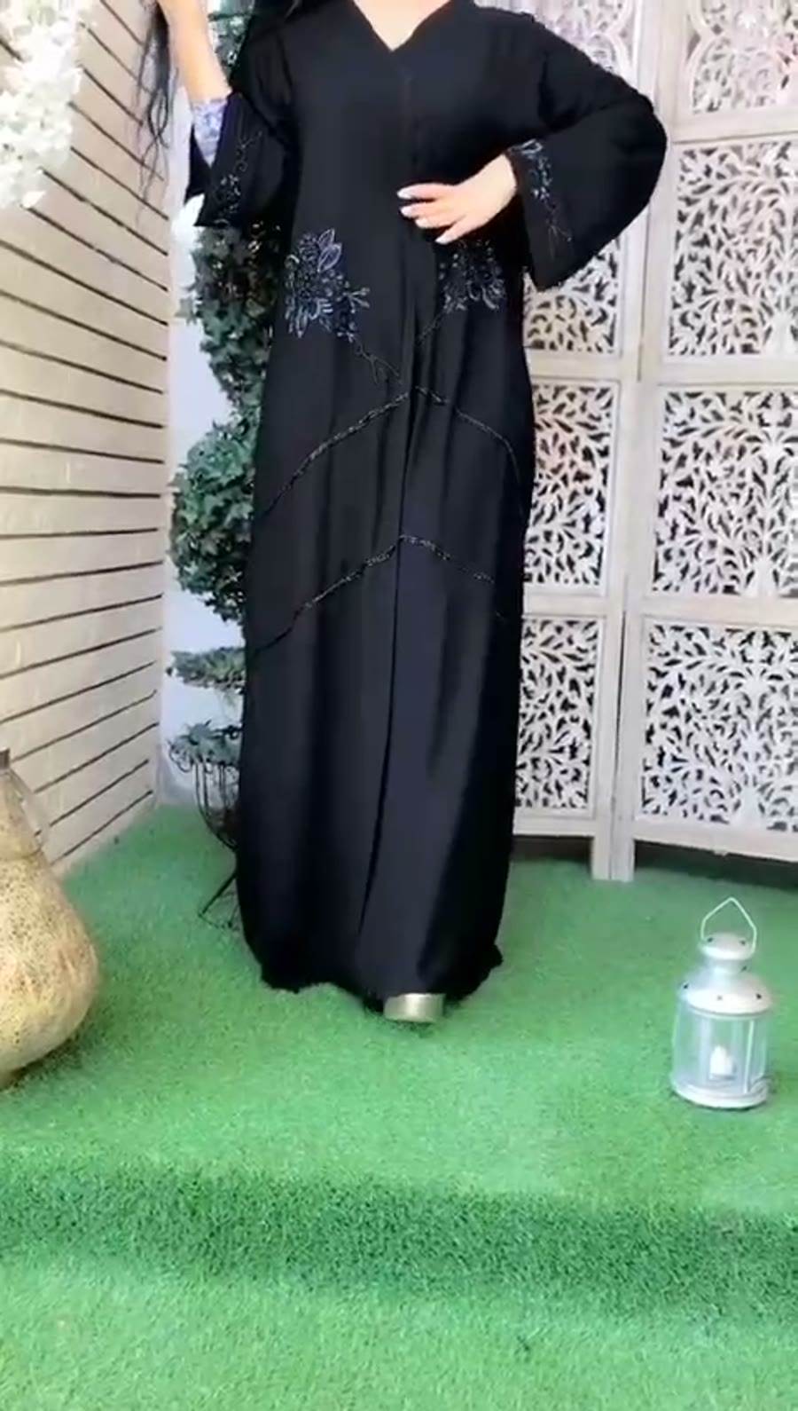 Abaya design, video 7